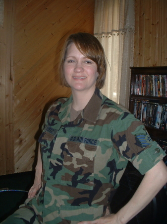 me in uniform