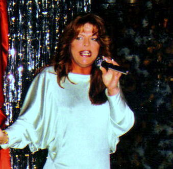 me, performing at club in 1999