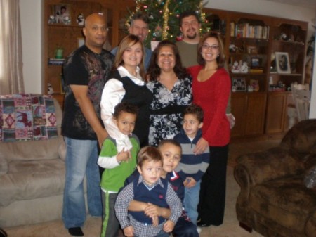 the family last Christmas 2007