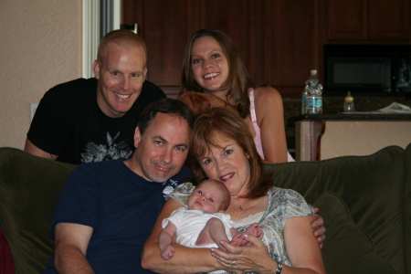 Our first grandson, Aiden and Family