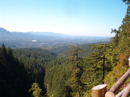 View from Upper Wallace Falls