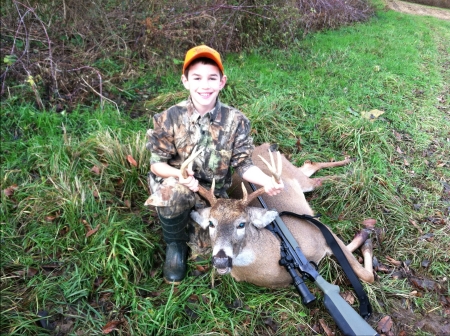 Nathan's First Buck
