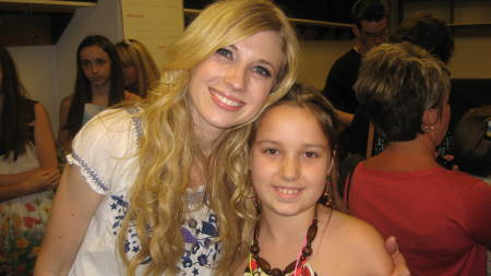 Daughter Mollie Backstage American Idol