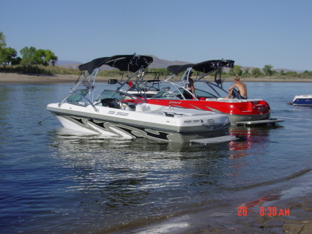 Wakeboarding at Lahontan