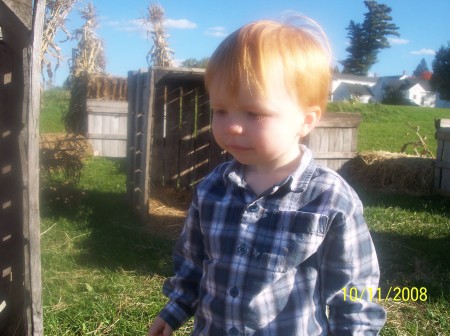 JJ at Kents Hill Apple Orchard