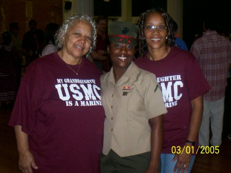 Dymond Graduation From the Marine Corp