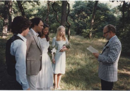 WEDDING VOWS - JULY 1982