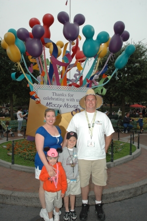 Family Day at Disneyland - August 2008