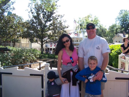 The family at disney