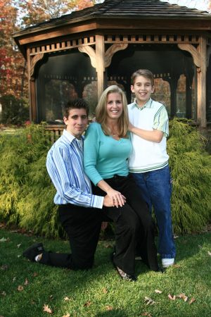 Mom and her boys