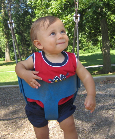 Aidan at the park