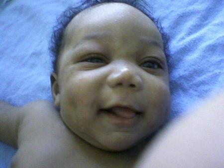 Laughing at his crazy Uncle Daryll