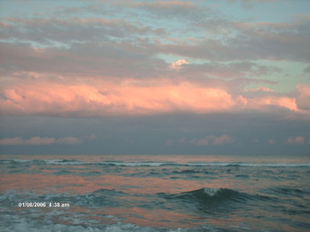 Sunset at Myrtle Beach SC