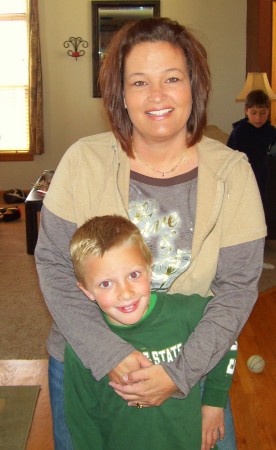 mom and brayden