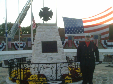 Me at National Fallen Firefighter's Memorial