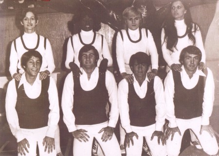 HCJC cheerleader bottom right  1972