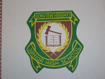 Donview Heights Junior High School Logo Photo Album