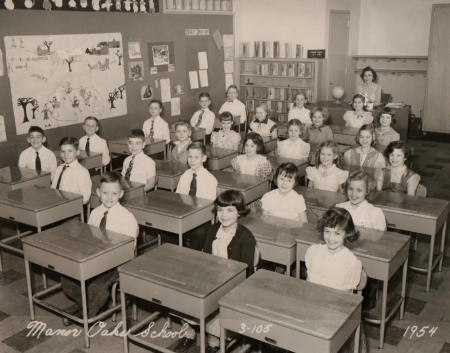 3rd grade Mrs. Millman 1954