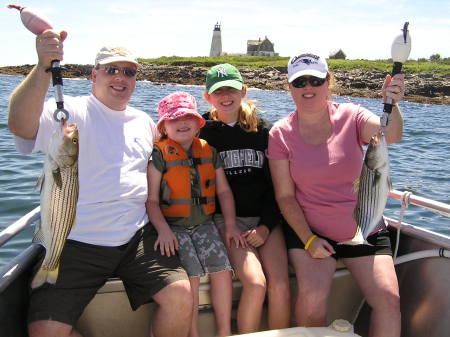 Family Fishing in Maine