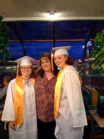 The two graduates and I