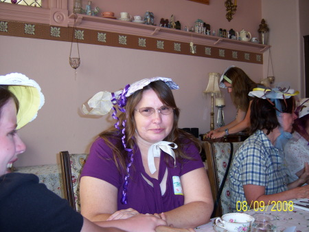 My Wife at a Tea Party, Very Cute Hat Honey