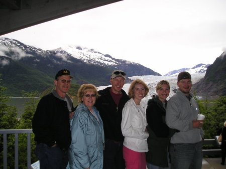 Mendenhall Glacier, Juneau, Alaska, June 2004