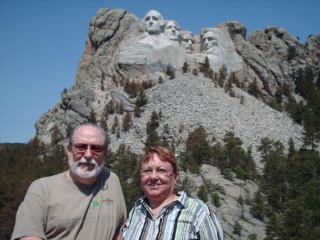 Mike and I at Mt. Rushmore