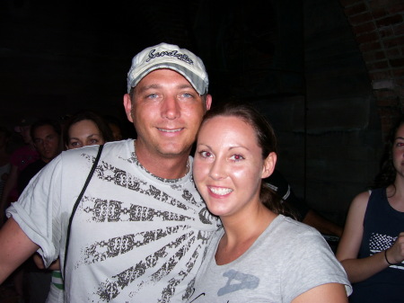 my wife an I at Disney