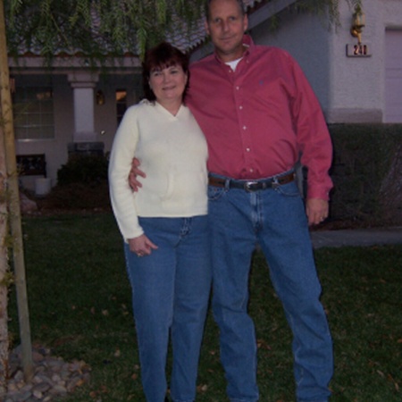 Bobby and me - Christmas 2006 - Home in Vegas