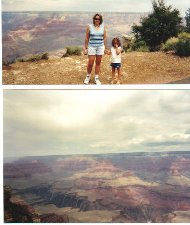 Me & my daughter, Sarah at the Grand Canyon