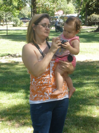 My God niece and I at the zoo.