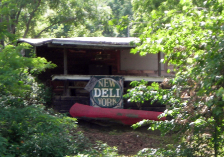 Deli sign seen from the Yough