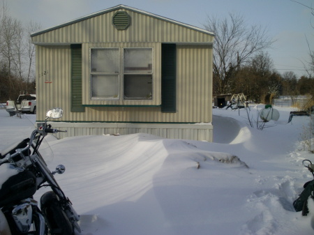 Feb.2011 Blizzard Home in McLoud, OK.