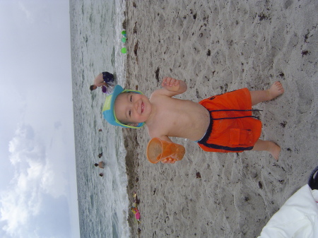 Grant at the beach in S Florida!