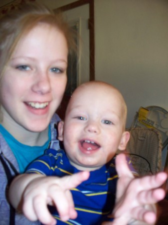 Karlyn with her nephew Matthew