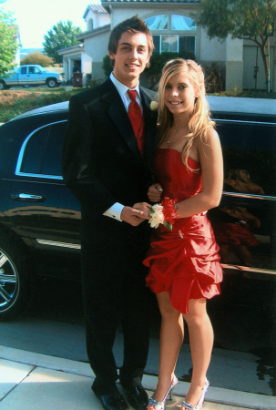 My oldest and his "squeeze" at prom - 18 y.o.