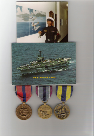 Military Career: USN ( 8 years)