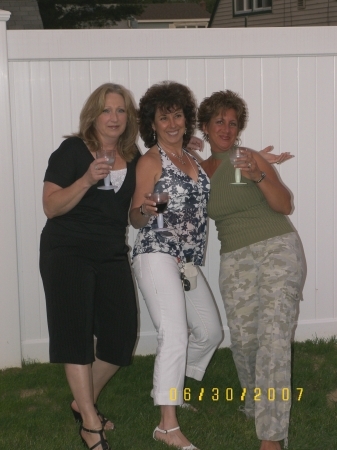 Linda Siebert, me and Donna Priore