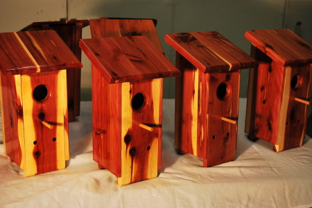 Red Cedar Nest Boxes