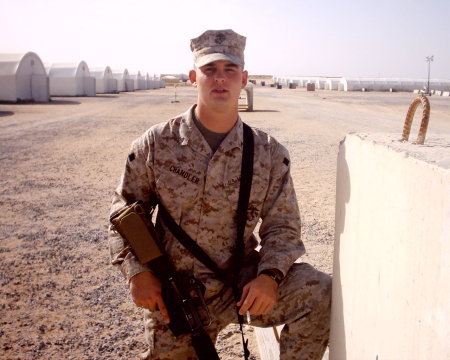 my son Drew age 22 in Iraq....