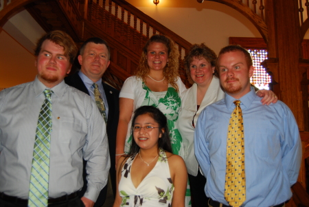 my family before the weddings