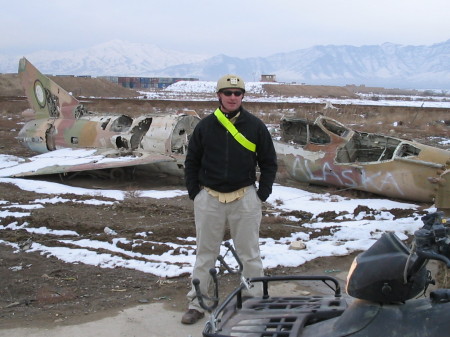 Cruzin' the airstrip in Bagram AFG