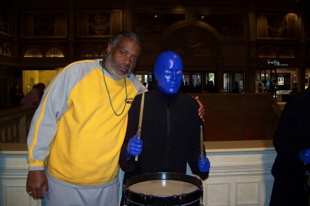 ME AND THE BLUE MAN