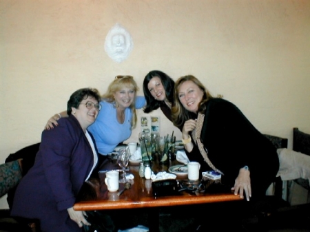 Us Gamma girls together in Richmond, 2000