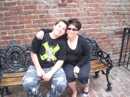 My son Anthony & I on Mothers Day 2008