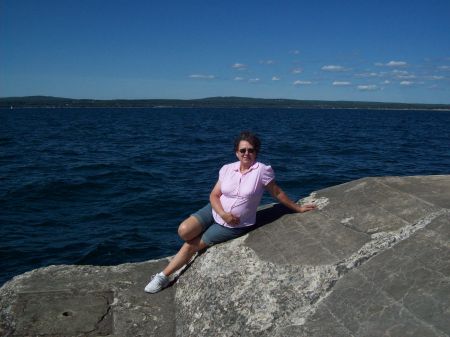 Me on Pier in Petosky MI