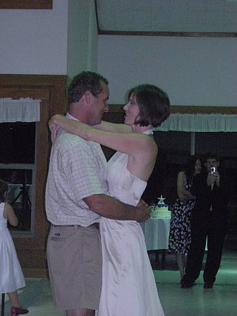 kk and brian's first dance