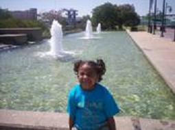 grand baby Kianna Mayo in Baton Rouge