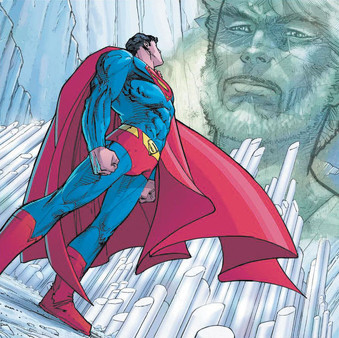 Superman & Jor-El in Fortress of Solitude