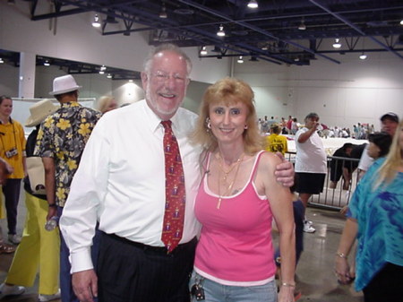 Cheryl with Mayor Oscar Goodman